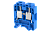 1107010001 Клемма проходная синяя KUT25-BLUE