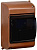 Бокс КМПн 2/4 для 4-х авт.выкл. прозр. крышка дуб ИЭК MKP42-N-04-30-12-D