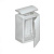 Шкаф THALASSA PLAT со сплошной дверью 1500х500х420 RAL7035 SchE NSYPLAT1554G