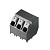 Клемма печатной платы LSF-SMT 5.00/02/135 1.5SN BK RL 1888570000