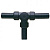Фитинг AS прямой Т-образный пласт. d13 черн. (уп.10шт) ABB 7TCA296000R1603