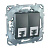 Механизм розетки телеф. 2-м СП Unica Top RJ11 (4 конт) SchE MGU5.9090.12ZD