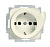 Розетка Duro 2P+E с выталкиванием вилки ABB 2CKA002011A2597