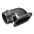 Фитинг угловой AB нейлон 6 угол 90 AB40-F90 черн. (уп.2шт) ABB 7TCA298010R0076