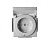 Розетка Schuko Impressivo 16А 230В IP21/44 с защ. крышкой алюм. ABB 2TKA00000437