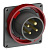 Вилка с прямым фланцем Easy&Safe 316EBU11W 16А 3P+E IP67 11ч ABB 2CMA101267R1000