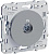 Механизм розетки TV 1-м Odace оконечная алюм. SchE S53R445