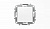 Заглушка с суппортом SKY альп. бел. ABB 2CLA850000A1101