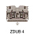 Проходная клемма ZDUB 2.5-2/4AN/RC 1712970000