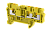 3103050004 Клемма проходная на 3 подключения желтая PQ4-1×2-YELLOW