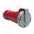 Розетка кабельная 32А 3P+E IP67 ABB 2CMA166604R1000