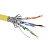 Кабель CAT 7 S/FTP нг(А)-HF бухта 500м аква DKC RN7SFA01YL
