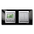 Терморегулятор KNX с дисплеем алюм. SchE MGU5.534.30