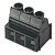 Клемма печатной платы LUP 10.16/03/90 3.2SN BK BX 1226300000