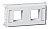 Плата CYB-DP для 2хRJ45 keystone бел. SchE 5971714