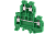 1103390003 Клемма проходная двухуровневая зеленая KUDD4N-GREEN