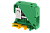 1111010003 Клемма проходная зеленая KUT95-GREEN