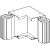 Секция угловая горизонт. N1 SchE KTC3200LP7D1