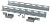 Держатель рейки для шкафа Ш=300мм XVTL-SO/AT-3 EATON 116554
