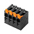 Клемма печатной платы LLF 7.50/06/90V 5.0SN BK BX 2472120000