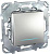Переключатель перекрестный 1-кл. 2мод. СП Unica Top 10А IP20 (сх. 7) с подсветкой алюм. SchE MGU5.205.30NZD