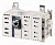 Выключатель-разъединитель DDC 125/2 -SK пост. ток 2п 125А без ручки EATON 6098931