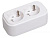 Колодка удлинителя 2-м К02 2P+PE 16А/250В CLASSIC ИЭК KYP11-16-02-00-Z