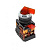 Переключатель ANLC-22 2P красн. с подсветкой 24В DC NO+NC EKF psw-anlc-2p-r-24
