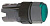 Кнопка круглая с подсветкой зел. SchE ZB6AF3