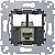 Механизм розетки комп. СП Merten Actassi 1хRJ45 CAT.6A STP SchE MTN4576-0021
