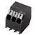Клемма печатной платы LSF-SMD 3.50/06/135 SN BK RL 1473350000