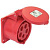 Розетка скрыт. уст. 32А 400В 3P+E IP44 DKC DISF040324