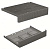 Комплект крышек изол. низкие для сил. выводов TERMINAL COVERS LOW 4P S6-T6 (уп.2шт) ABB 1SDA014039R1