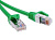 Патч-корд экранированный кат.5е F/UTP 4х2 LSZH 1м зел. DKC RN5EFU4510GN