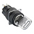 Переключатель 16мм 2 полож. черн. SchE XB6EAG221P