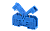 4308450001 Клемма проходная болтовая синяя SPT35XL-BLUE