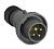 Вилка кабельная Easy&Safe 316EP1W 16А 3P+E IP67 1ч ABB 2CMA101075R1000