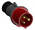 Вилка кабельная Easy&Safe 216EP9 16А 2P+E IP44 9ч ABB 2CMA101948R1000