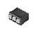Клемма печатной платы LSF-SMT 5.00/08/90 3.5SN BK TU 1824800000