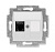 Розетка информационная Levit RJ45 кат. 6 и заглушка сер. ABB 2CHH296117A6016