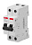 Выключатель автоматический модульный 2п C 6А 4.5кА Basic M BMS412C06 ABB 2CDS642041R0064