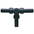 Фитинг AR Т-образный пласт. d28 черн. (уп.10шт) ABB 7TCA296000R1451