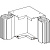 Секция угловая горизонт. N1 SchE KTC4000LP3E1