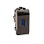 Розетка мультимедийная Brava 1мод. USB 3.0 черн. DKC 77300N
