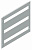 Панель перед. поворот. с вырезами 400х600 SchE NSYMUCH406