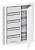Шкаф 48М в нишу с медиапанелями 684х560х120 с расстоянием между DIN-рейками 125мм и самозажимными клеммами N/PE U42MM ABB 2CPX030160R9999