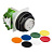 Кнопка тип: SK 30мм 10А 600 SchE 9001SKR3UH13