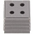 Колодка кабельных вводов CABTITE SE 4/4.5 SML GY 2584850000
