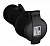 Розетка кабельная 316EC9B Easy&Safe 316EC9B 16А 3P+E IP44 9ч черн. ABB 2CMA103583R1000