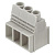 Клемма печатной платы LUP 10.16/07/90V 5.0SN GY BX 2013980000